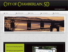 Tablet Screenshot of chamberlainsd.net